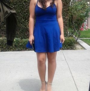 Blue dress